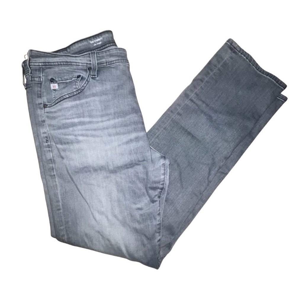 Adriano Goldschmied Ag-Ed Denim The Everett Slim Straight Jeans 38r